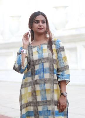 Handblock shobber print kurta with pant house of the handblock 2