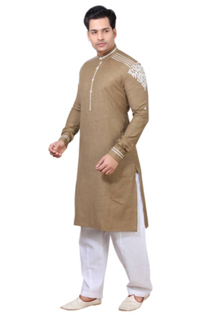 Brown Pathani Suits