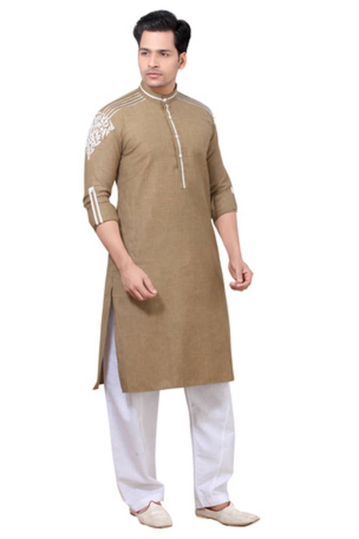 Brown Pathani Suits