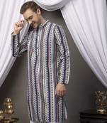 Multicolor long printed kurta