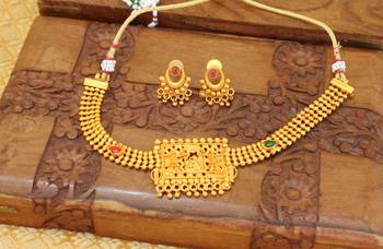 Matte finish necklace set 2