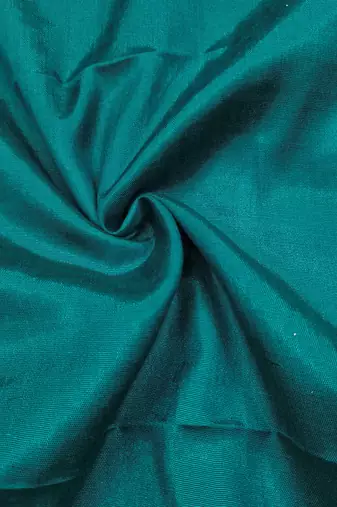 Teal Viscose Organza Position Unstitched Dress Material