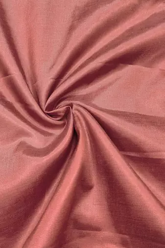 Peach Viscose Organza Unstitched Dress Material