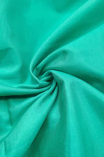 Turquoise Modal Hand Work Unstitched Dress Material
