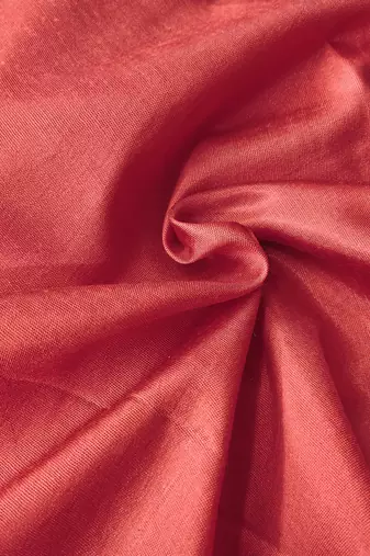 Peach Modal Hand Work Unstitched Dress Material
