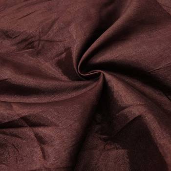 Coffee Viscose Organza Position Unstitched Dress Material 4