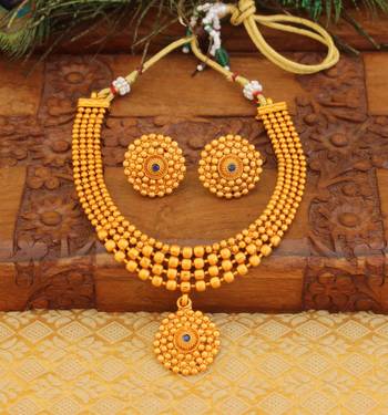 Matte finish necklace set 2