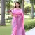 Pink Raw Silk Designer Border & Fancy Rich Pallu With Raw Silk Blouse And Saree For Women  