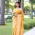 Yellow Raw Silk Designer Border & Fancy Rich Pallu With Raw Silk Blouse And Saree For Women  