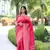 Peach Raw Silk Designer Border & Fancy Rich Pallu With Raw Silk Blouse And Saree For Women  