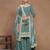 Sea Green Silk Sharara Suit