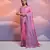 Baby Pink Raw Silk Designer Border & Fancy Rich Pallu With Raw Silk Blouse And Saree For Women  