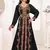 Black color full sleeves Handmade Moroccan Kaftan