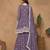 Purple Faux Georgette Sharara Suit 