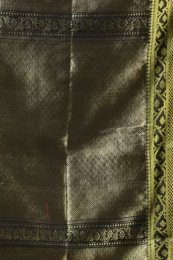 Navy blue cotton blend saree with texture designs