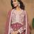Pink Faux Georgette Sharara Suit 