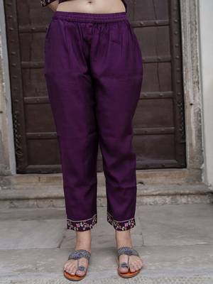 Vredevogel  women   s viscose roman silk embroidery straight kurta pant with dupatta set 4