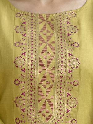 Vredevogel kurta set with dupatta | foil print kurta set for women 3
