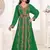 Dark Green color full sleeves Handmade Moroccan Kaftan