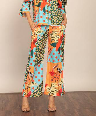 Multicolor relaxed pant 1