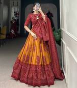 Women's Lehenga Choli Set For Wedding 