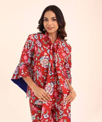 Multi muslin floral co-ord set 4