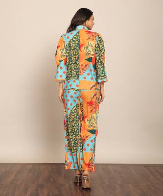 Multi fionna georgette floral co-ord set 6