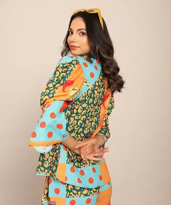 Multi fionna georgette floral shirts 4