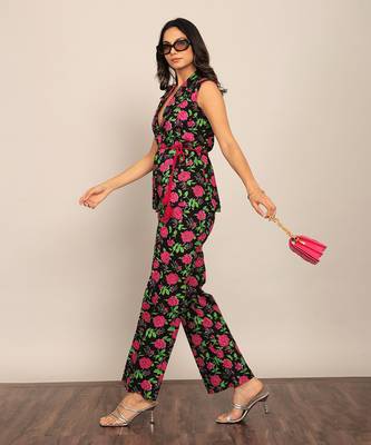 Multi cotton floral co-ord set 4