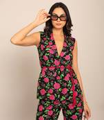 Multi cotton floral top