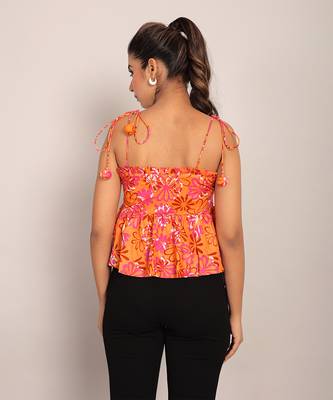 Multi cotton floral top 6