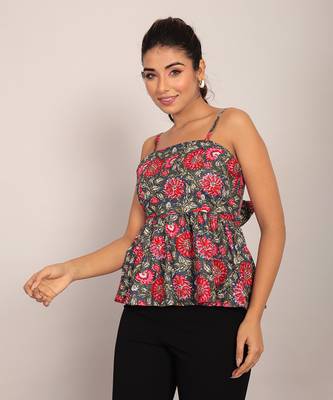 Multi cotton floral top 3