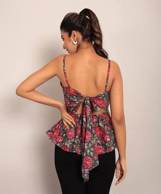 Multi cotton floral top 5