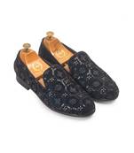 Navy joghpuri slipons