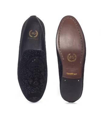 Black mewari slipons 3