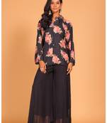 Plazo top embroidery