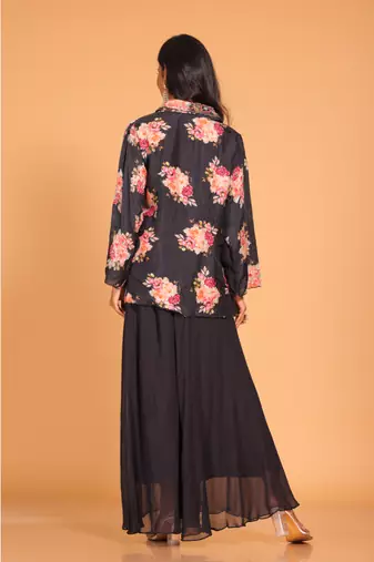 Plazo top embroidery