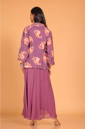 Plazo top embroidery