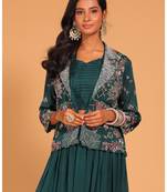 Crop top with short jacket