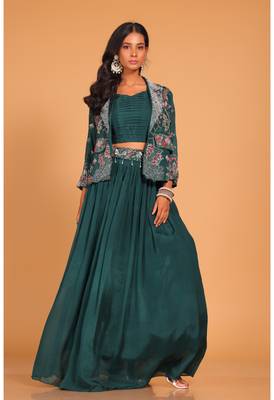 Crop top with short jacket 3