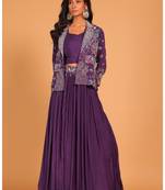 Crop top with short jacket