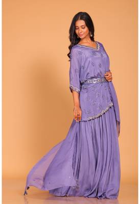 Crop top with dupatta 2