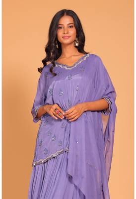 Crop top with dupatta 3