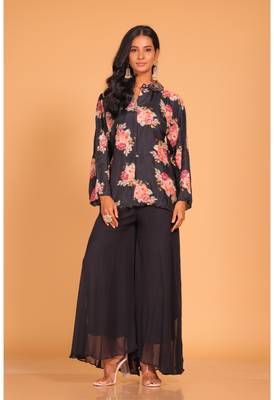 Plazo top embroidery 5