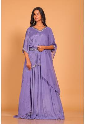 Crop top with dupatta 5