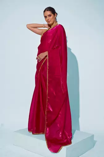Embellished Organza Saree