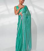 Embellished Beads And Stones Organza Saree