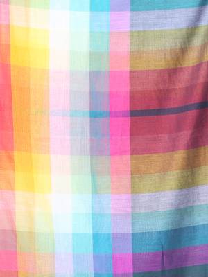 Bottle green and multicolor colorblocked mulmul cotton saree 4