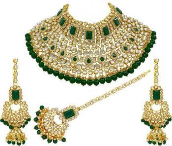 Kundan choker necklace set 1