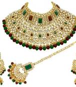 Kundan choker necklace set